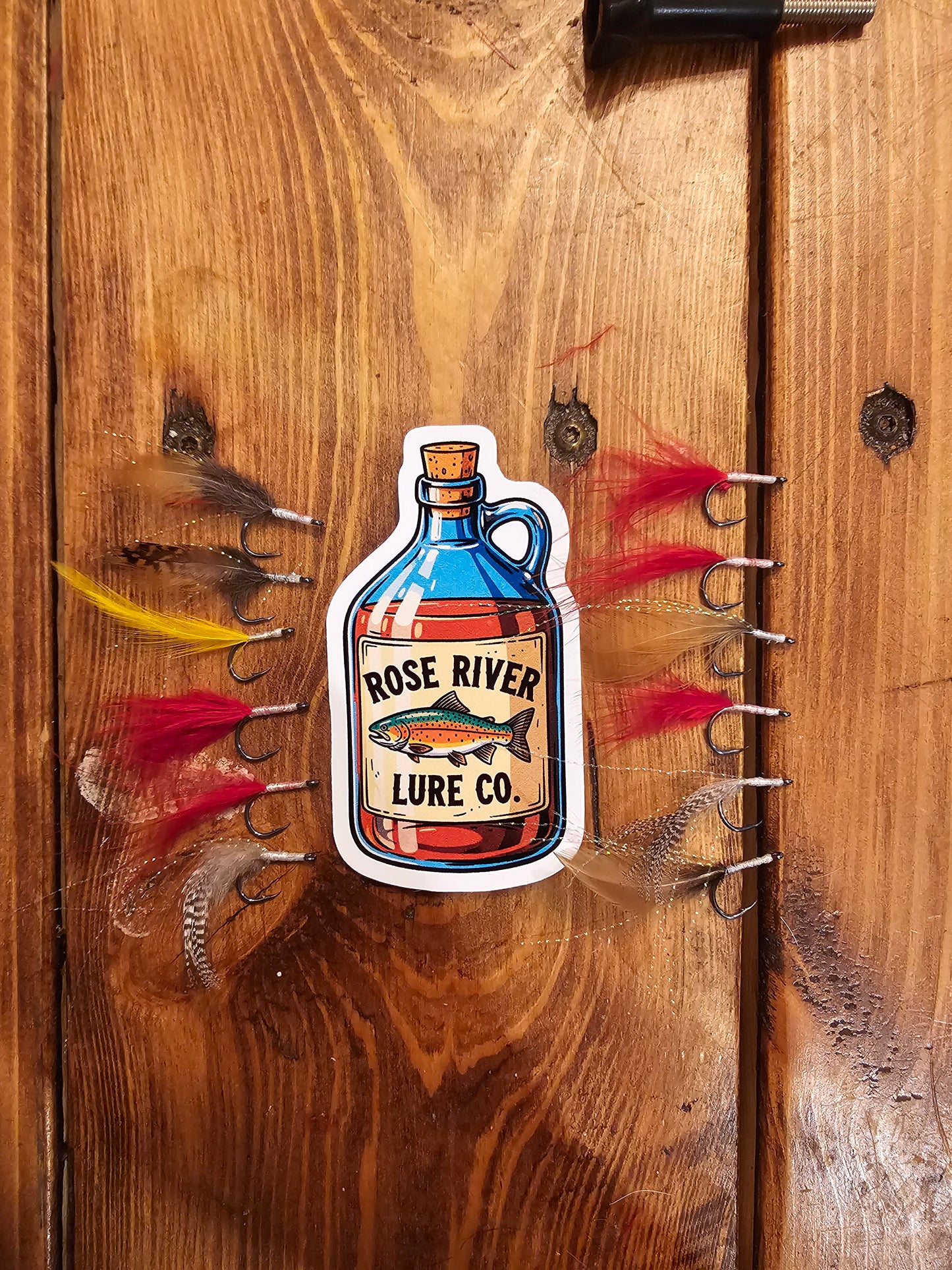 12 dressed J-hooks size 8#