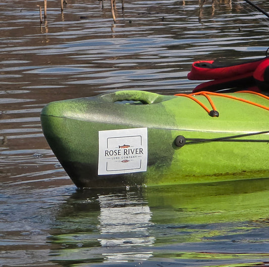 Rose River Lure Co. - Large, Premium Outdoor Decal Stickers