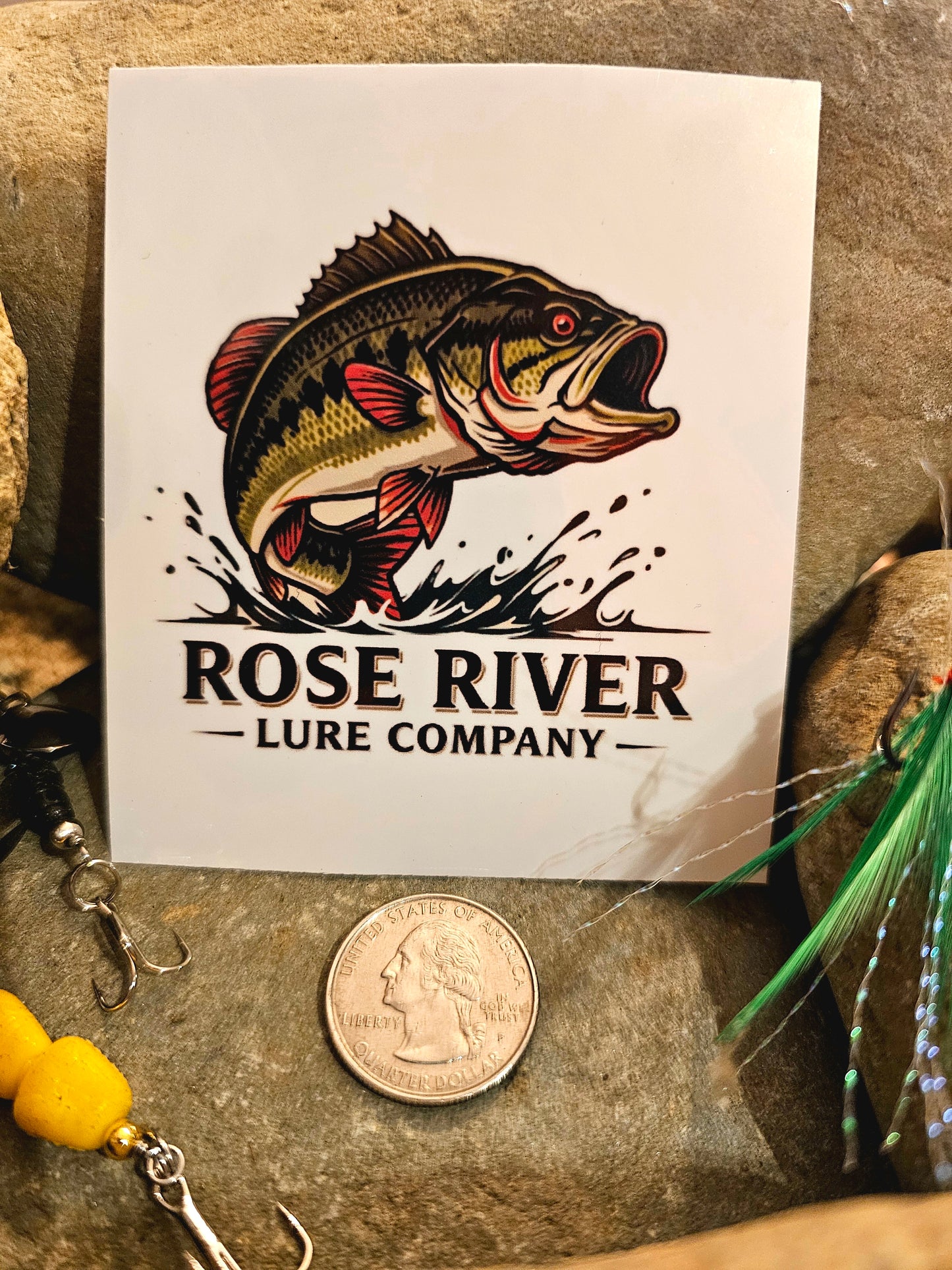 RRLC Bass sticker