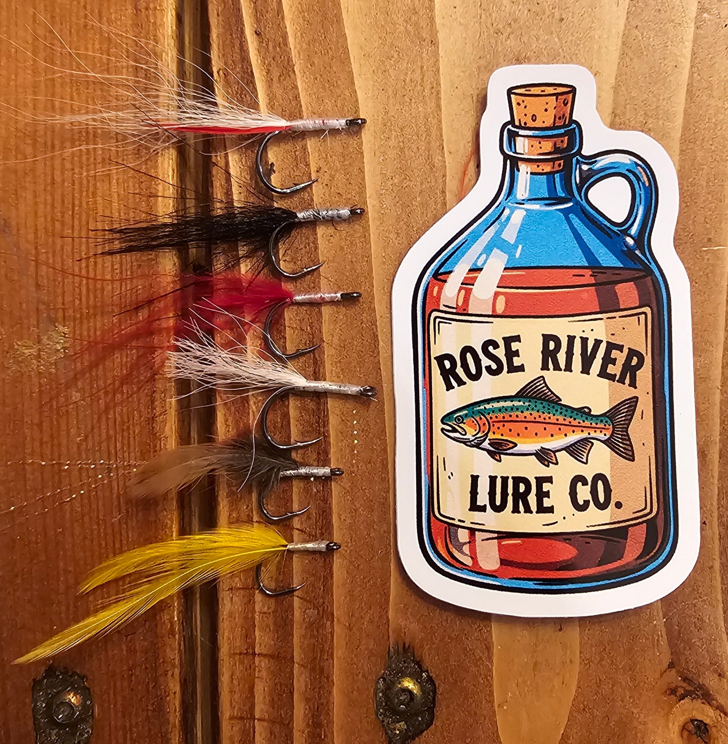 Dressed J hooks 6 packs 💪 with a sticker!